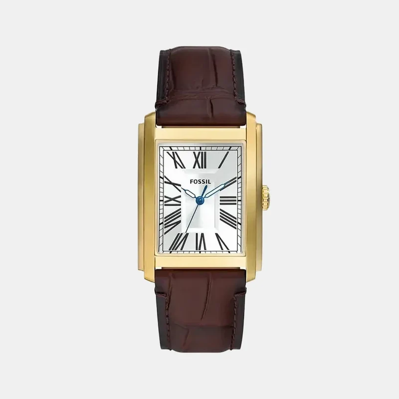 Montre FOSSIL Homme Carraway en Cuir Marron FS6011