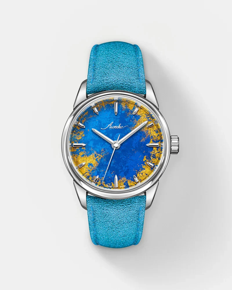 Son Mài - Frosted Leaf « Royal Blue »