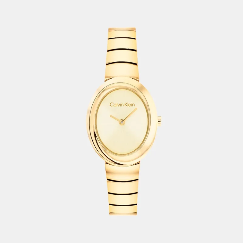 Montre CALVIN KLEIN Femme Twisted en Acier Doré 25100147