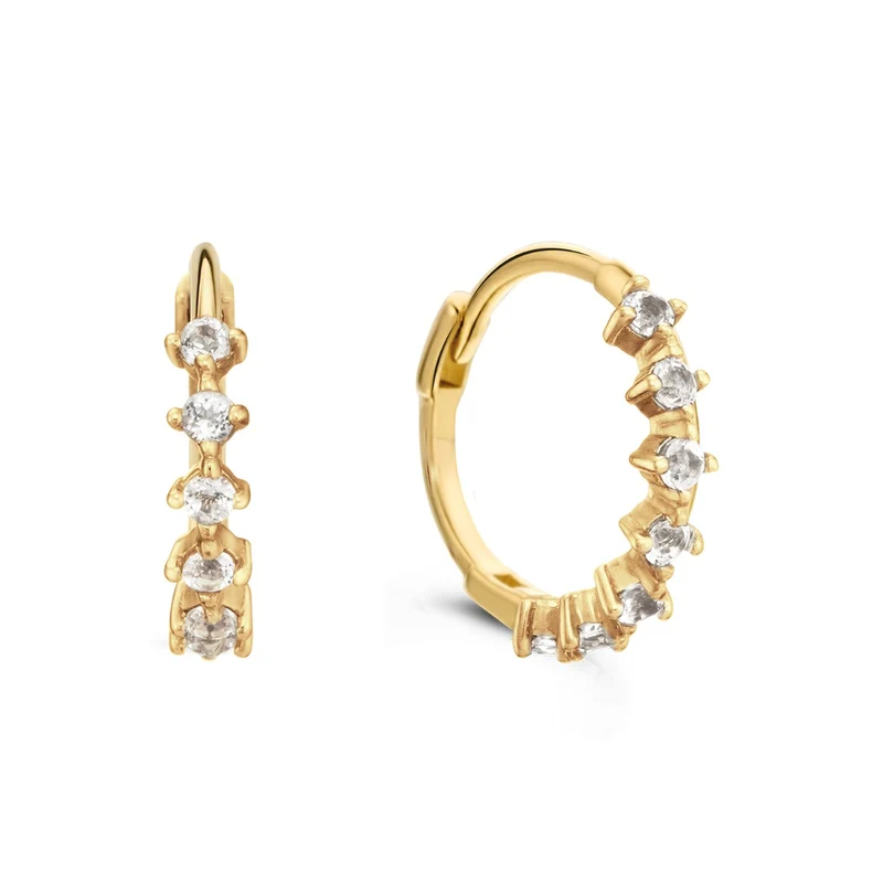 Jackie Gold Femmes Créoles Or 14 carats JKE24.440