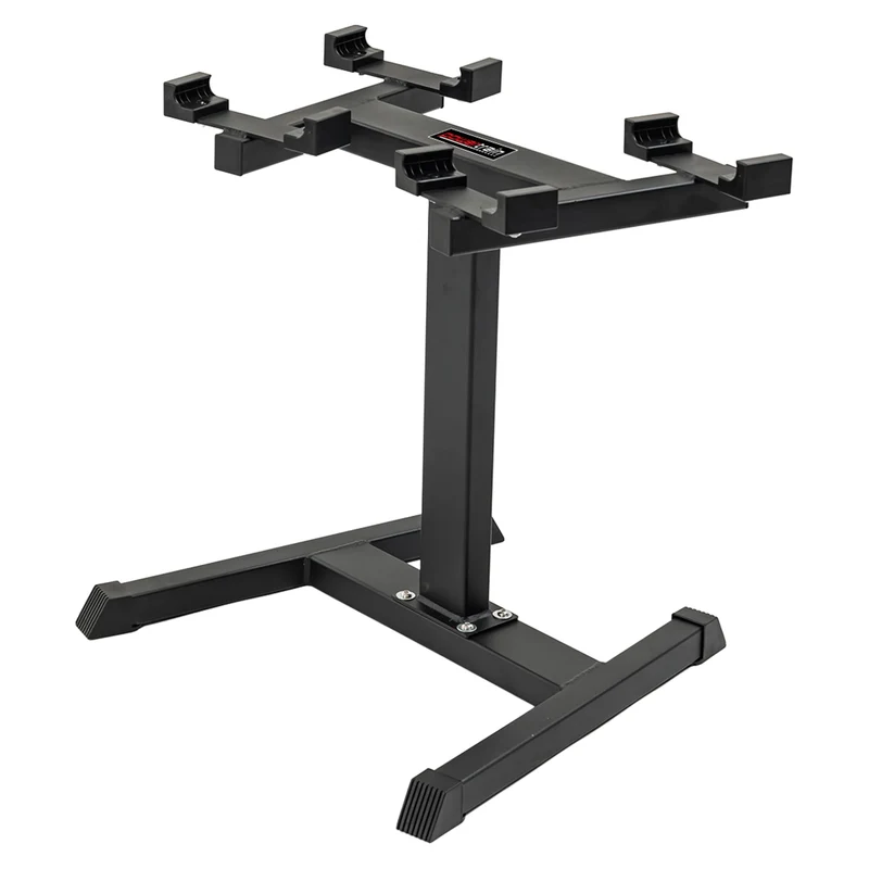 Powertrain 150kg Heavy Duty Adjustable Dumbbell Stand Weight Rack Holder for Eon 36kg Dumbbells Home Gym Storage