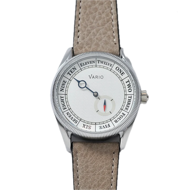 Vario NAVI Single Hand Cloud White Small Seconds Compass