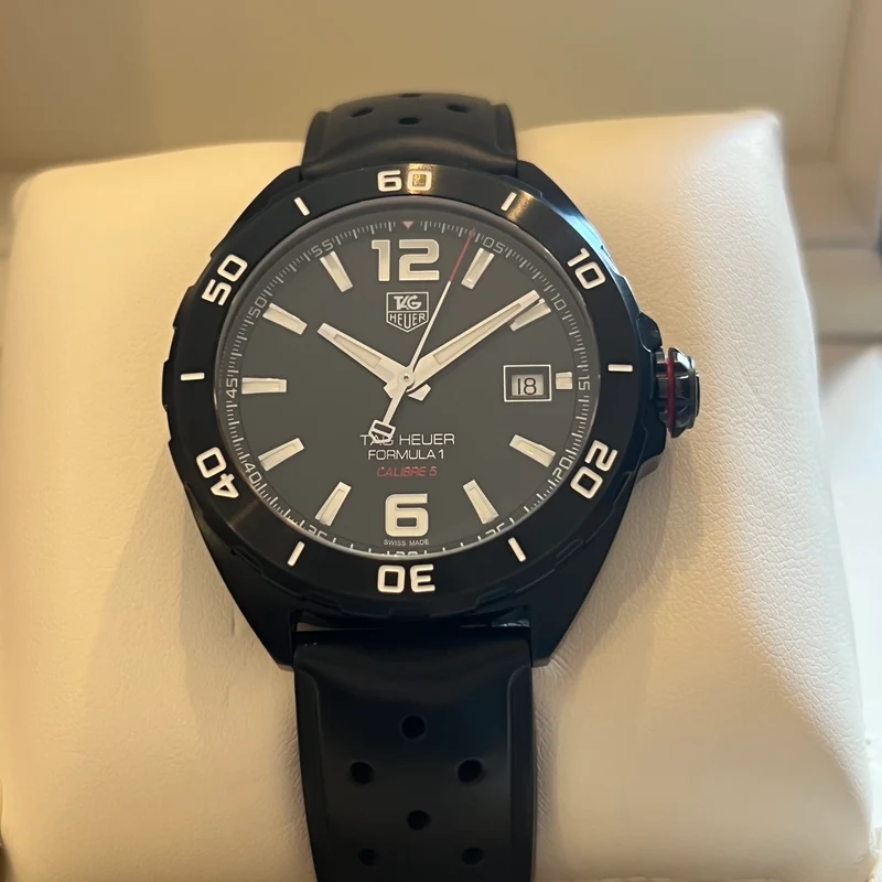 Montre automatique Tag Heuer Formula 1, ensemble complet WAZ2115.FT8023