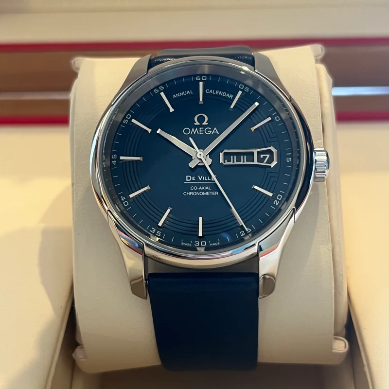 Omega Ensemble complet De Ville Hour Vision Co-Axial 431.33.41.22.03.001