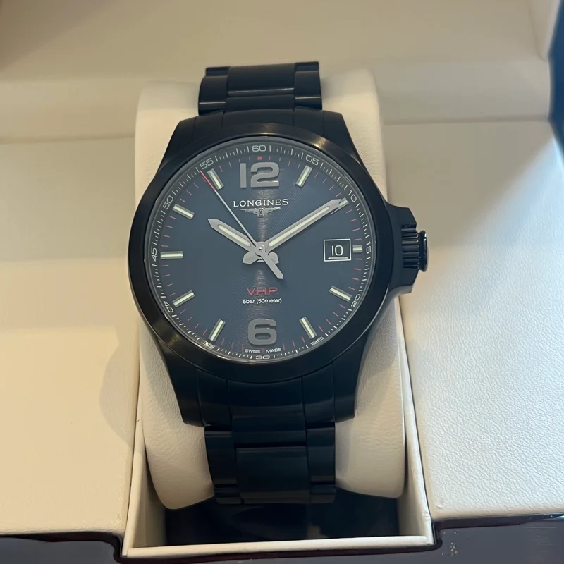 Longines Conquest 07-2024 Ensemble complet L3.716.2.96.6