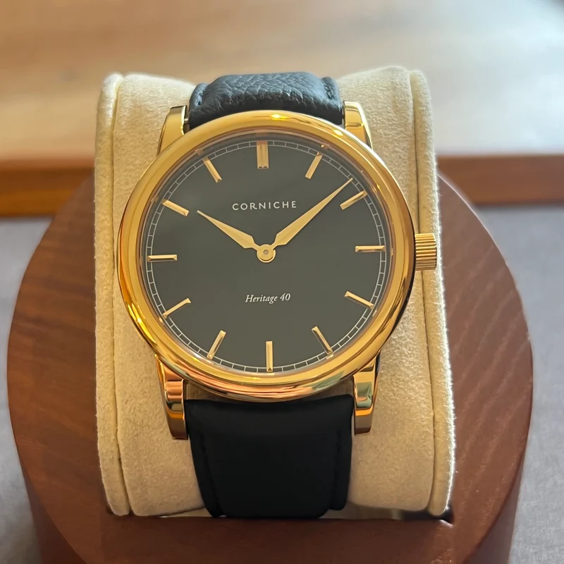 Corniche Heritage 40 Quartz Cadran Vert CRN002J