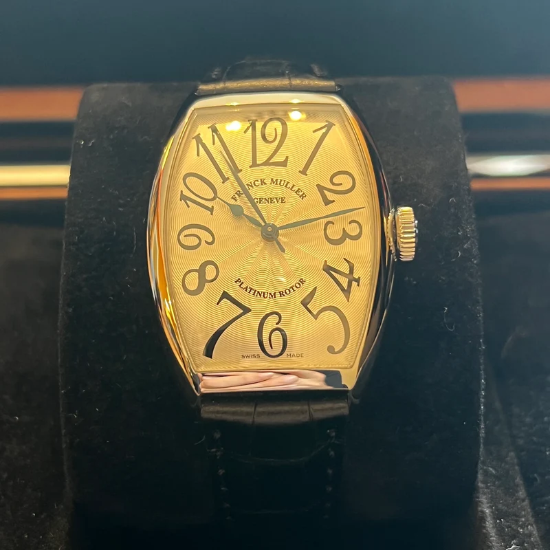 Franck Muller Tonneau Curvex Ensemble complet 5850SC