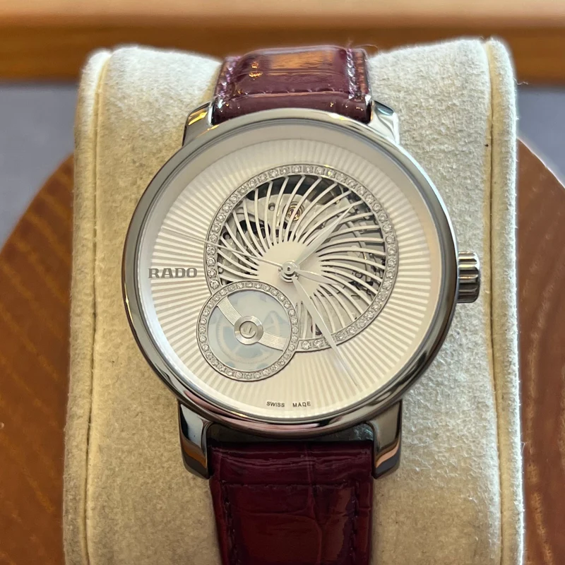 Rado Montre automatique DiaMaster à cœur ouvert et diamants R14056935