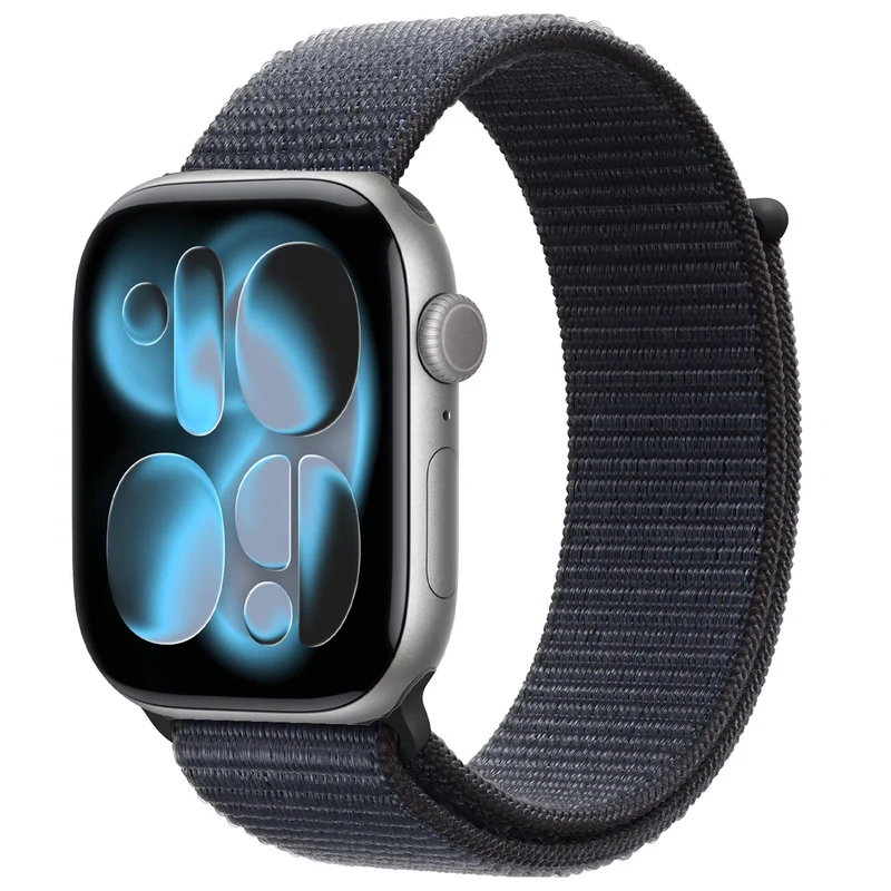 Apple Watch Series 11 46mm Space Grey Aluminium Case GPS + Cellular Sport Loop [~Refurbished]
