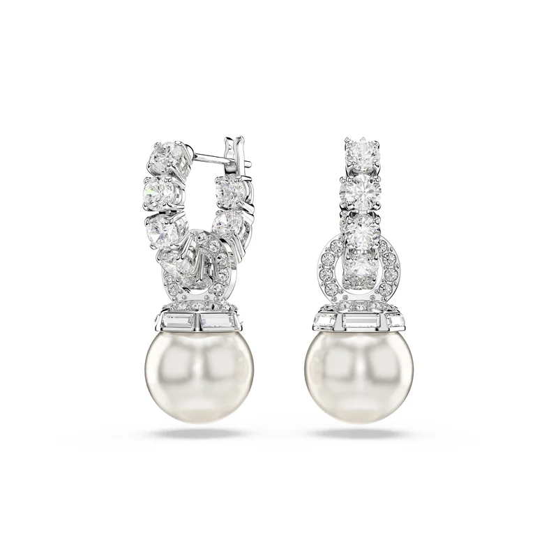 Swarovski Matrix Clous d'oreilles Matrix couleur argent 5691716