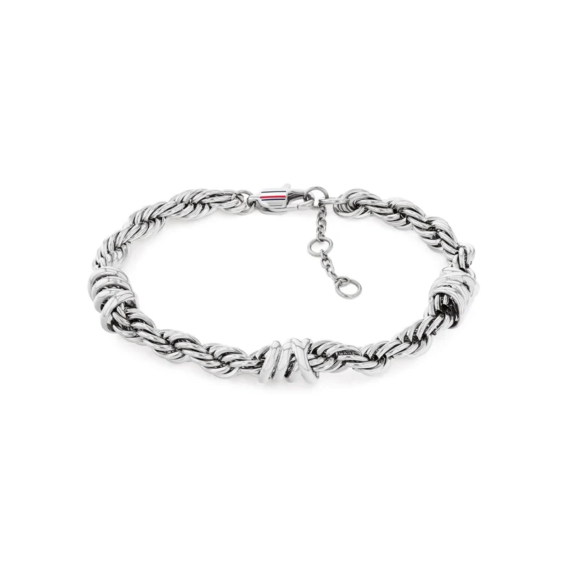 Tommy Hilfiger Acier Inoxydable Argenté Femme Bracelet Chaîne TJ2781025