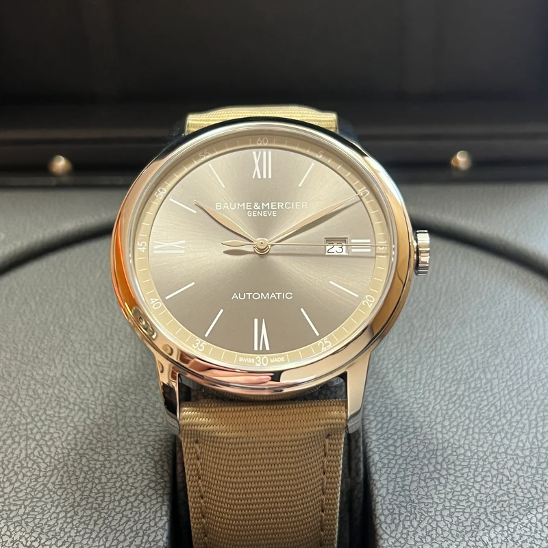 Coffret complet Baume & Mercier Classima Automatic Date M0A10695