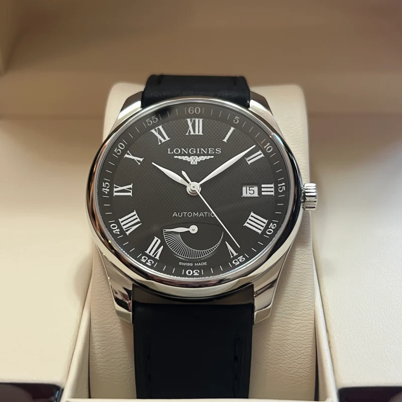 Coffret complet Longines Master Collection Réserve de Marche L2.908.4.51.8