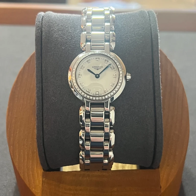 Longines PrimaLuna Quartz Diamants L8.109.0.87.6