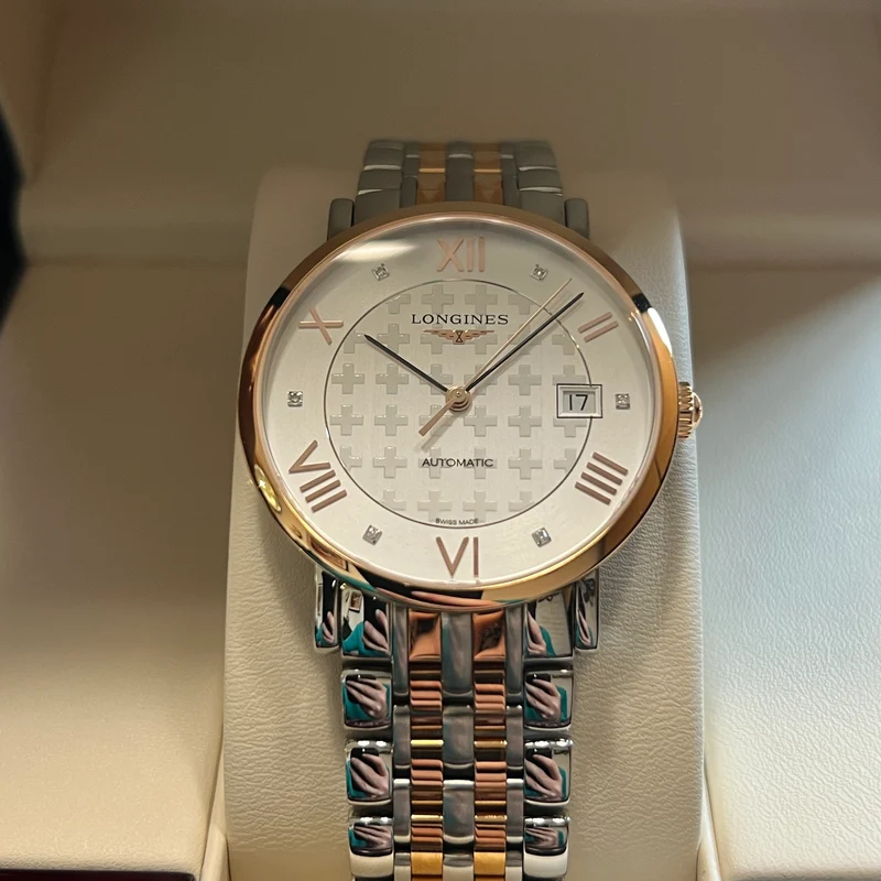 Coffret complet Longines Elegant Automatic L4.810.5.97.7