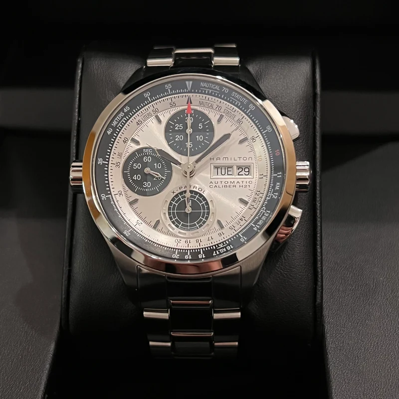 Hamilton Ensemble complet automatique Khaki Aviation X-Patrol H76566151