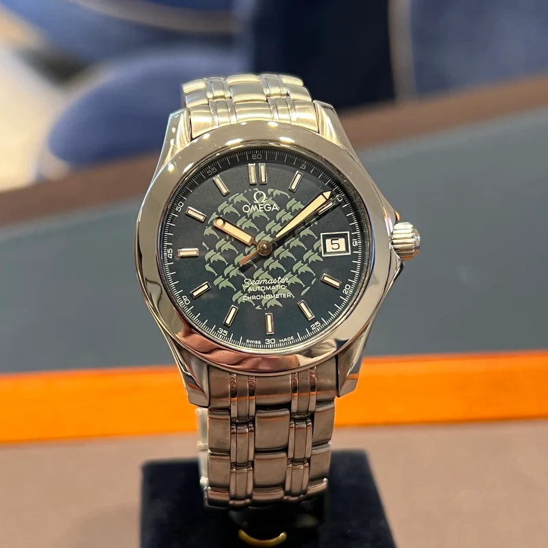 Omega Seamaster Jacques Mayol Automatique Date 2500.80