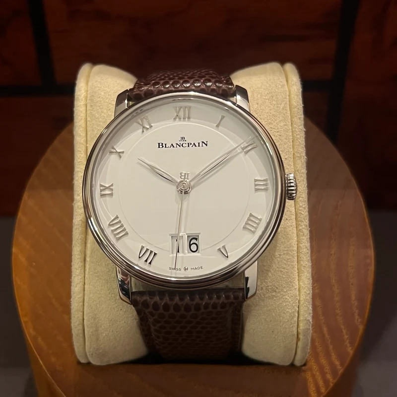 Blancpain Villeret Grande Date Coffret Complet 6669-1127-55B