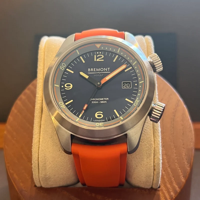 Bremont Argonaut HMAF 07-2022 Ensemble complet