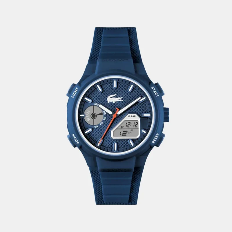 Montre LACOSTE Homme LC33-X en silicone Bleu 2011370