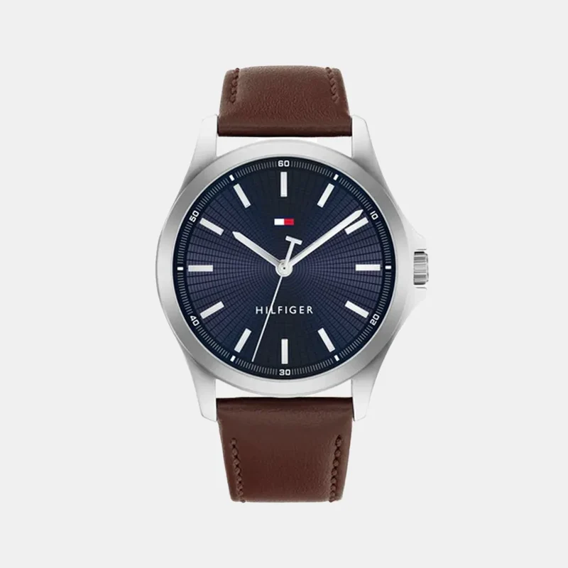 Montre TOMMY HILFIGER Homme Bruce en Cuir Marron 1710669