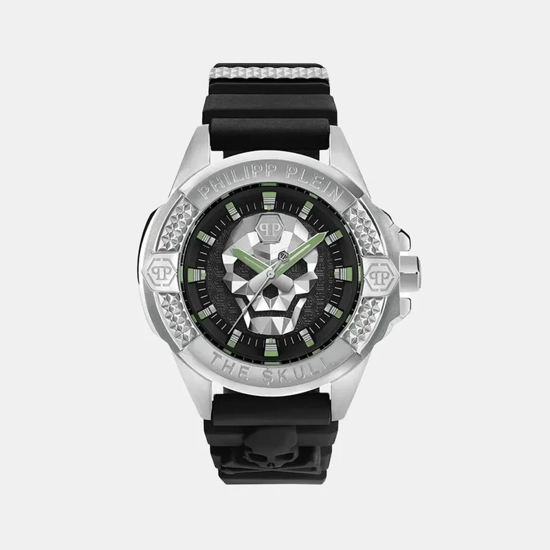 Montre PHILIPP PLEIN Homme The $Kull en Silicone Noir PWAAA0121