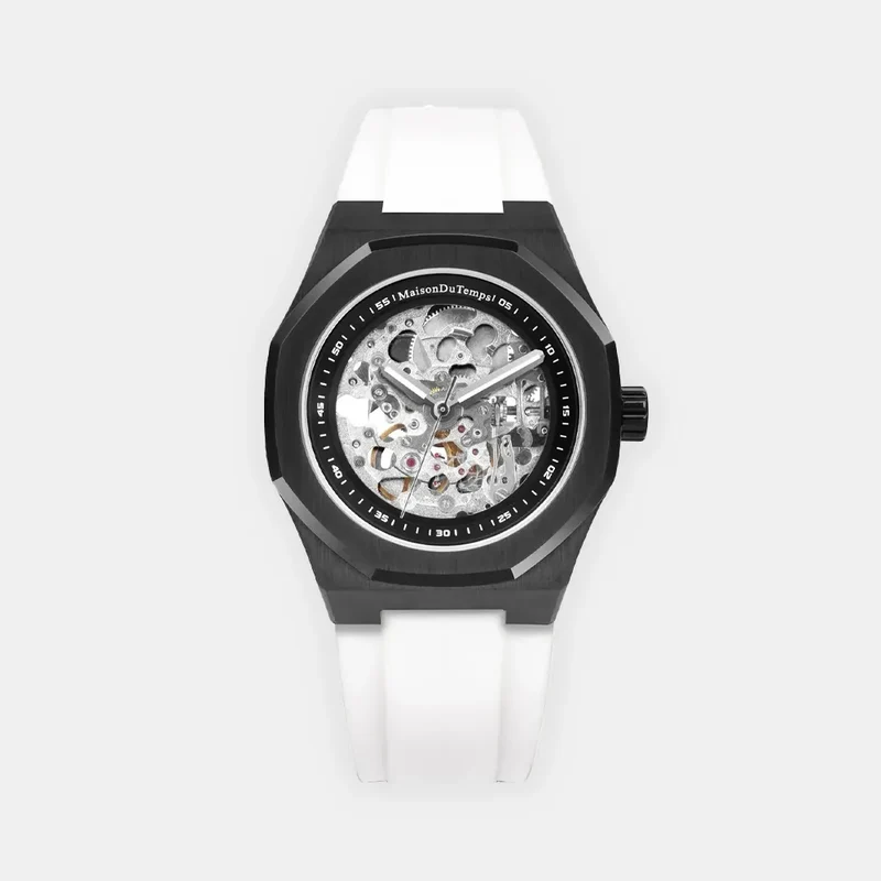 Montre MAISON DU TEMPS Homme MTBeta Skeleton Black Automatique 120-SBC