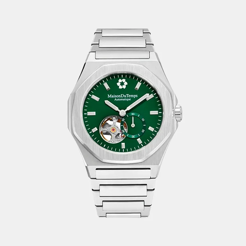 Montre MAISON DU TEMPS Homme MTDelta Coeur Ouvert Automatique 202-A