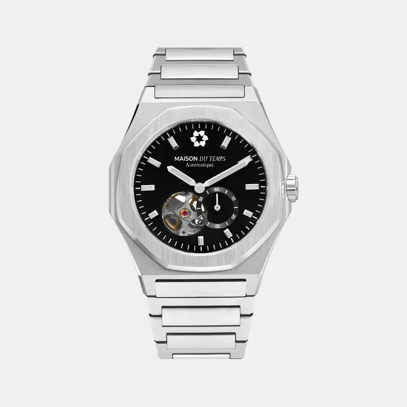 Montre MAISON DU TEMPS Homme MTDelta Coeur Ouvert Automatique 201-A