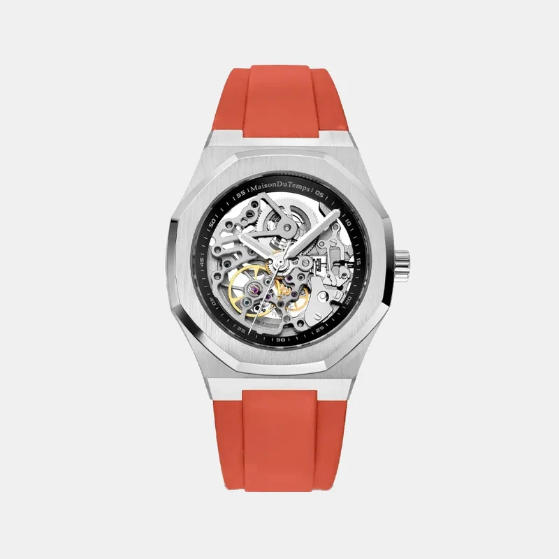 Montre MAISON DU TEMPS Homme MTBeta Skeleton Silicone Automatique 110-SRG
