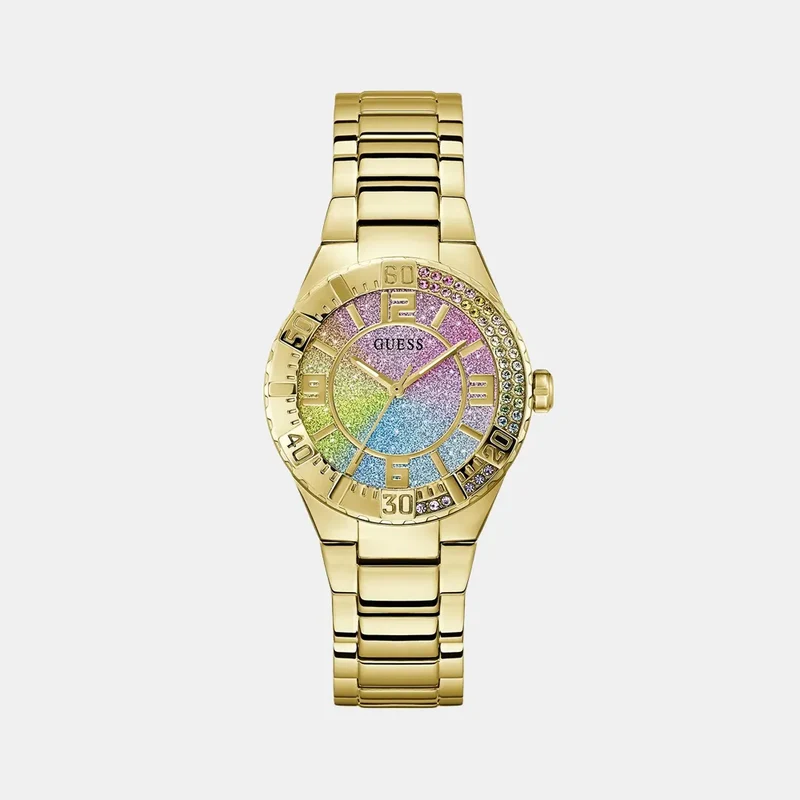 Montre GUESS Femme Sangria en Acier Doré GW0882L2
