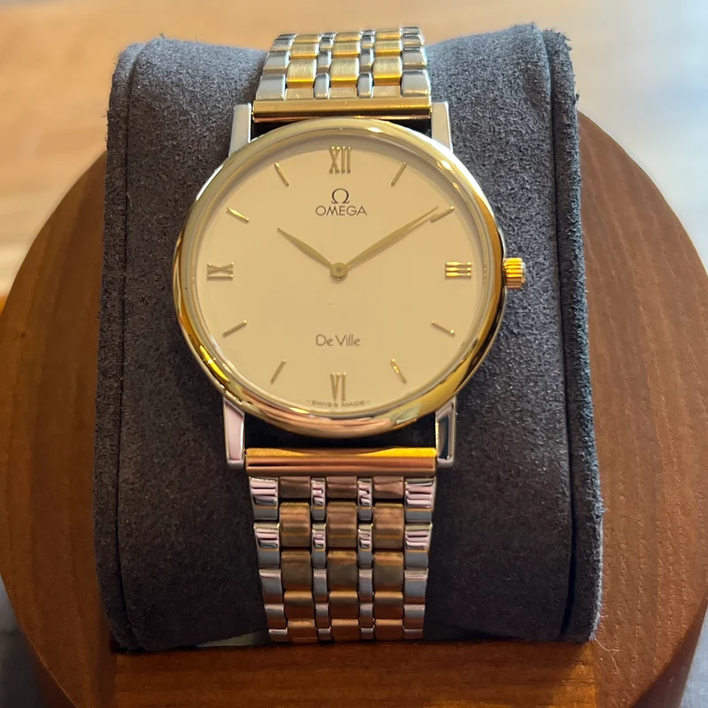 Omega De Ville Two Tone Vintage 33 mm