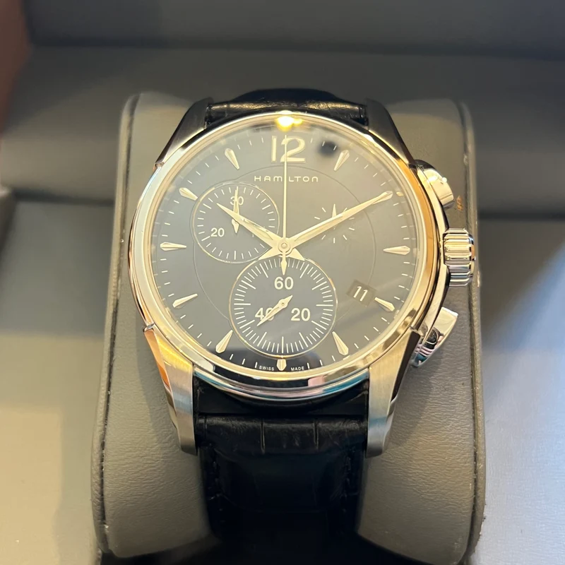 Hamilton Montre chronographe à quartz Jazzmaster H326121