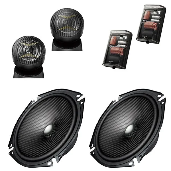 Pioneer TS-J170C 17cm 2-Way Component Speakers