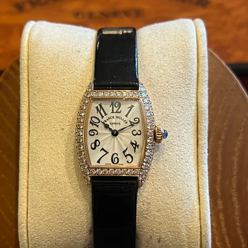 Franck Muller Cintrée Curvex Or Jaune Coffret Complet 2500Gzd