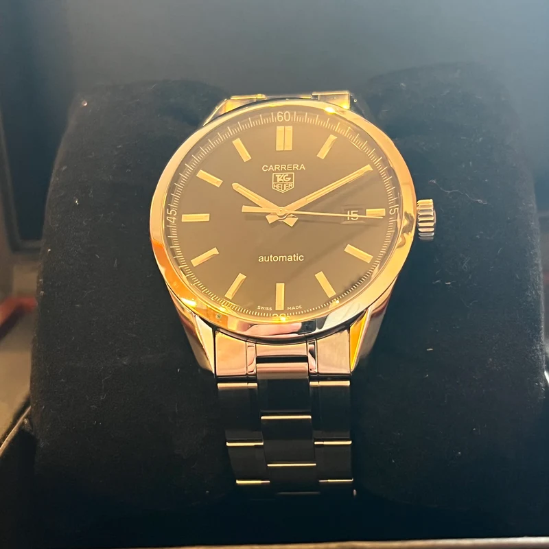 Montre Tag Heuer Carrera Automatique Date Coffret Complet WV211B.BA0787