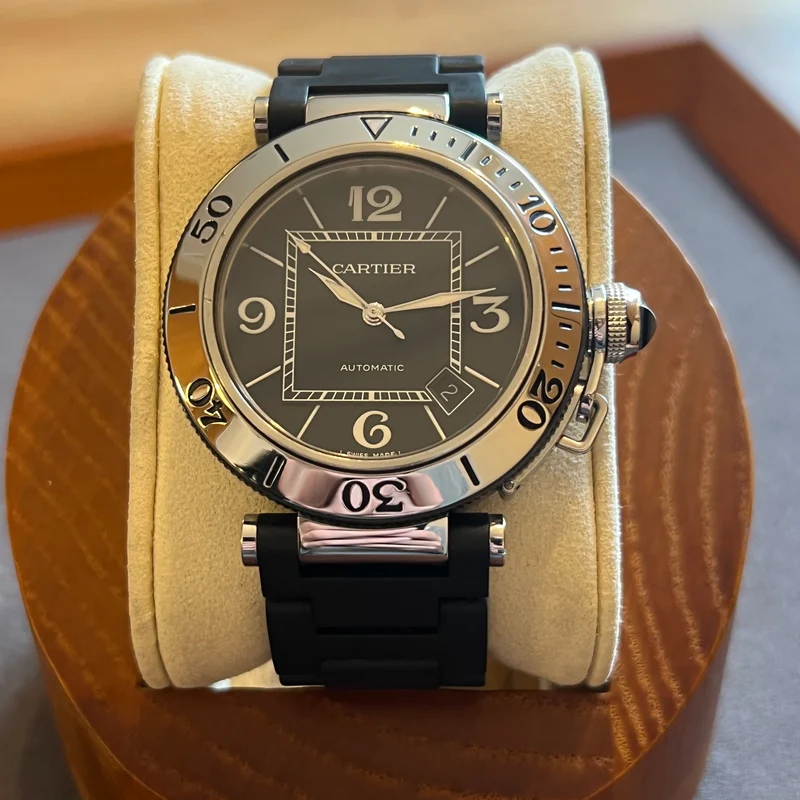 Montre automatique Cartier Pasha Seatimer W31077U2