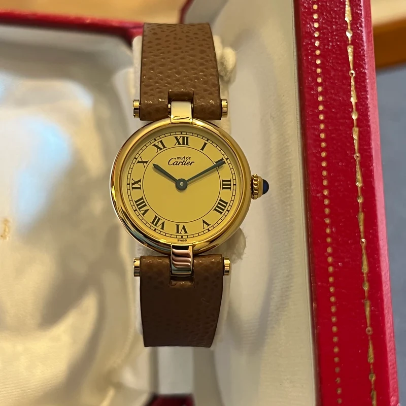 Coffret complet Cartier Must Vermeil Vintage 1996 590004