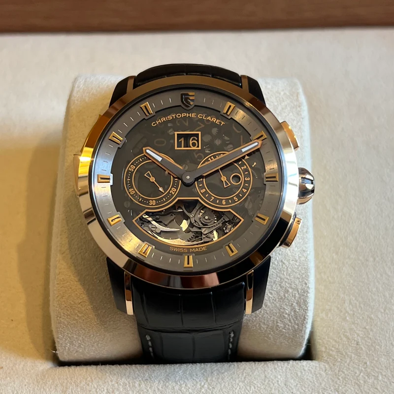 Coffret complet Christophe Claret Allegro Répétition Minutes ALG89.000