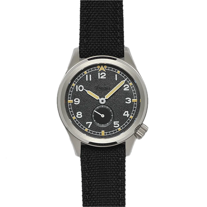 Vario 1945 D12 Raven Black Field Watch