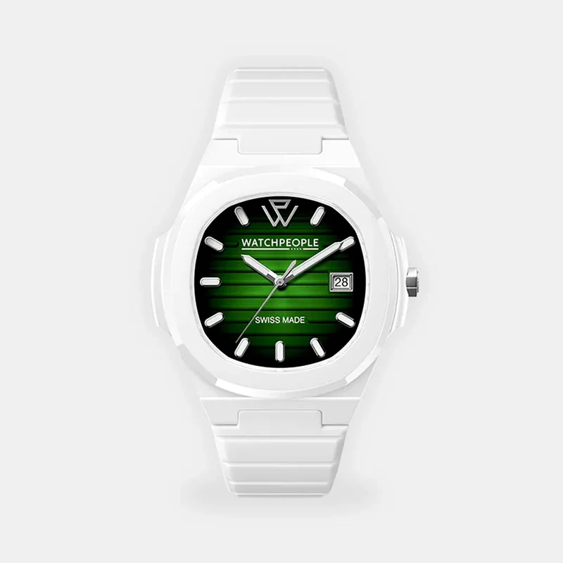 Montre WATCH PEOPLE Homme WP7 en Silicone Blanc 700932