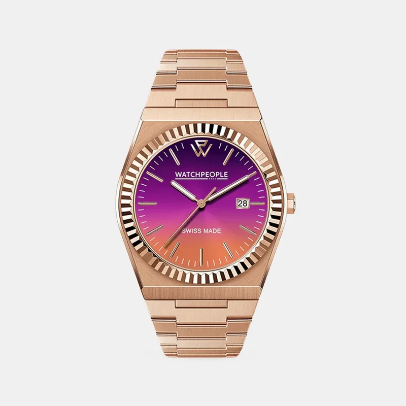 Montre WATCH PEOPLE Femme WP1 en Acier Rose Doré 700359