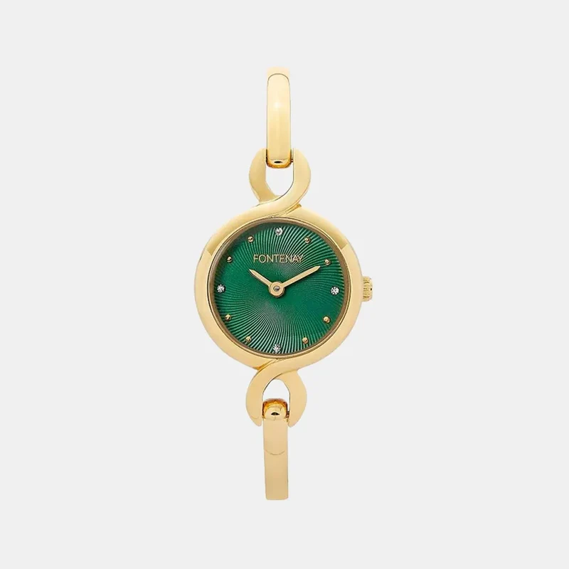 Montre FONTENAY Femme Rose en Acier Doré FPA01902