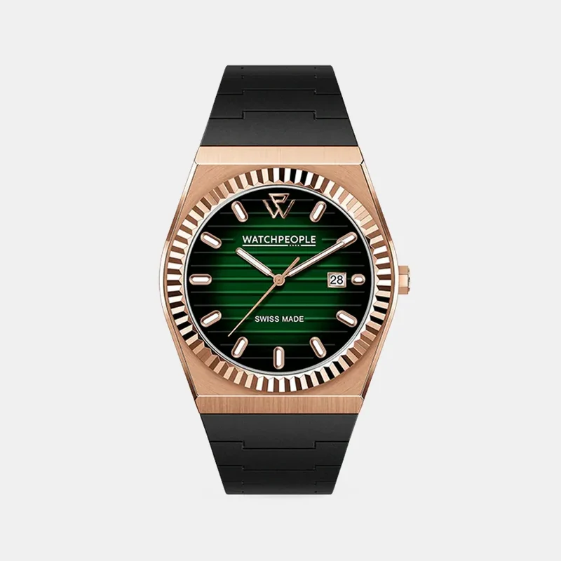 Montre WATCH PEOPLE Unisexe WP1 en Silicone Noir 701207