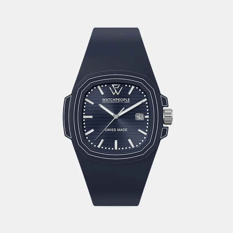 Montre WATCH PEOPLE Homme WP4 en Silicone Bleu Foncé 700348