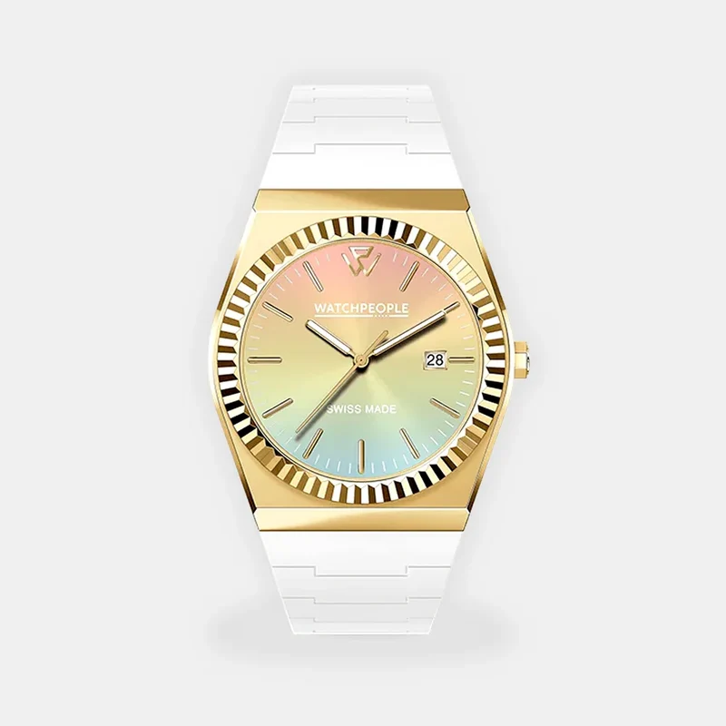 Montre WATCH PEOPLE Femme WP1 en Silicone Blanc 700370