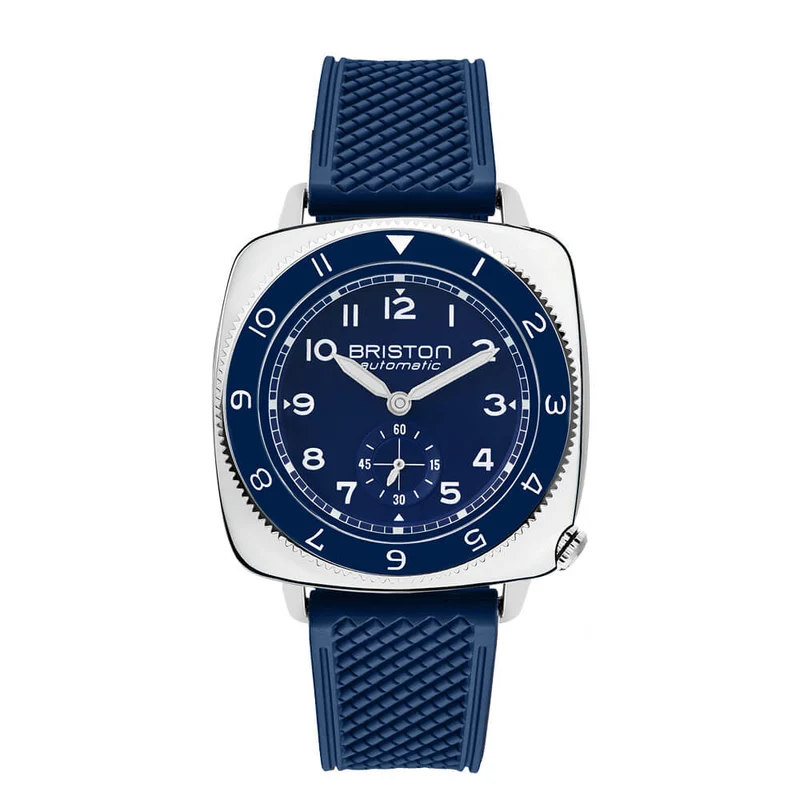 Briston Clubmaster Legend - Petite seconde - Acier - Bleu marine - FKM