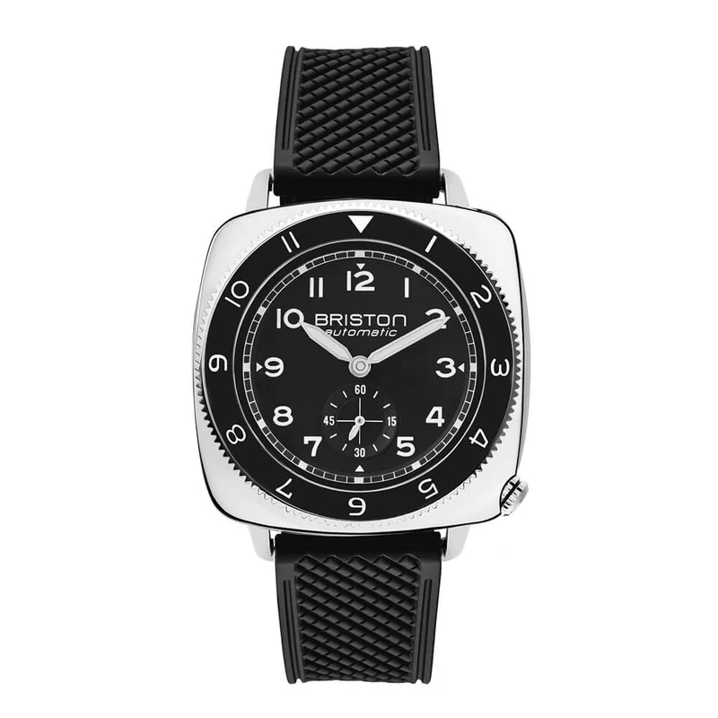 Briston Clubmaster Legend - Petite seconde - Acier - Noir - FKM