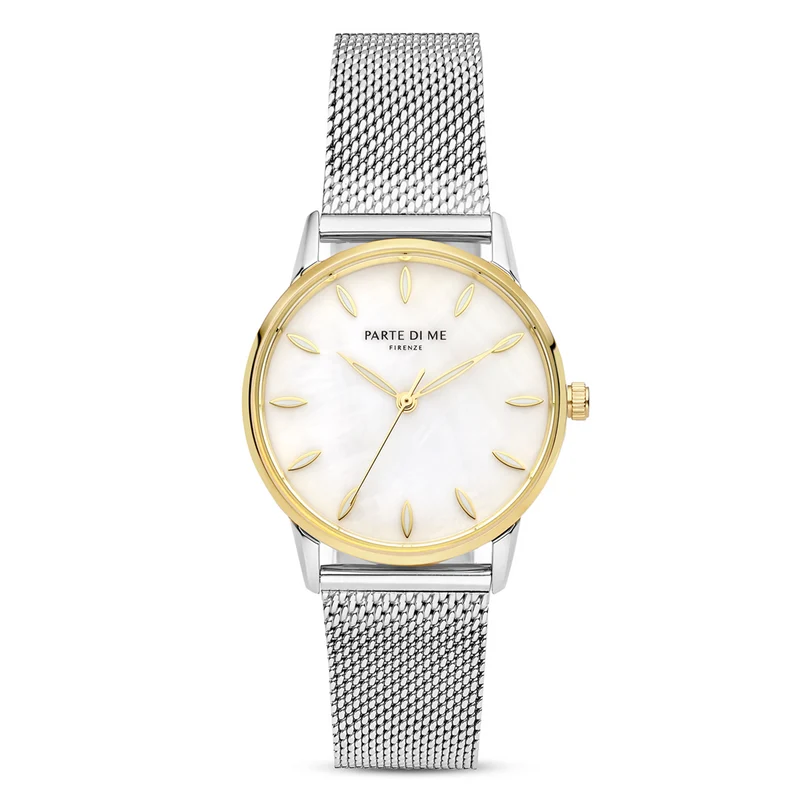 Parte Di Me Orologio montre ronde femme or et argent PDM09051