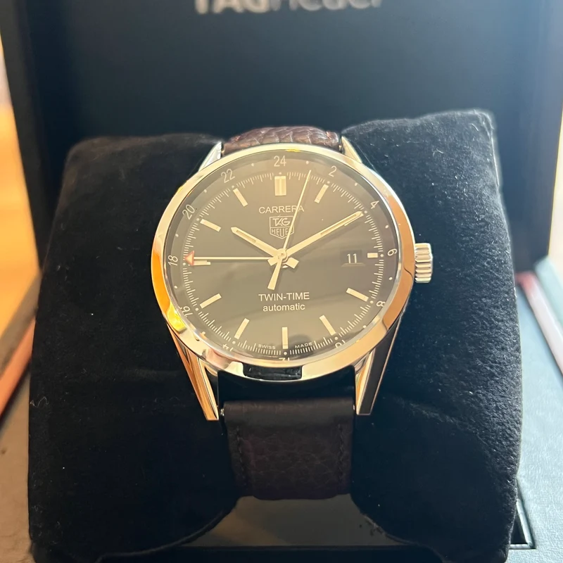 Coffret complet TAG Heuer Carrera Twin Time WV2115-0